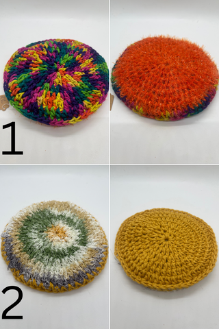 Hand-Crocheted Dish Scrubbies