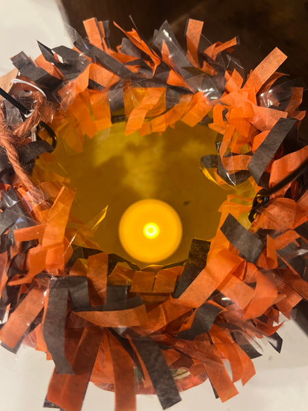 Handmade Papier-Mâché Bucket Lanterns