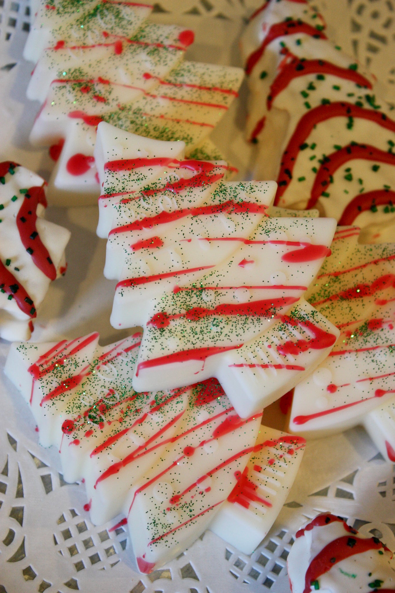 Paraffin-Soy Wax Melts (Christmas Trees)