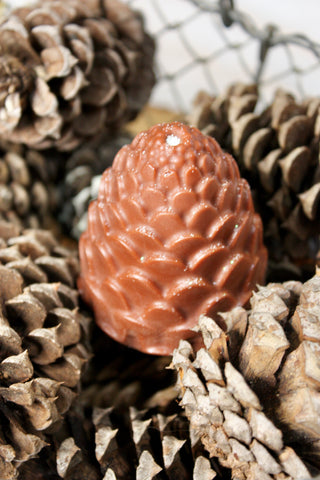 Paraffin-Soy Wax Melts (Pinecones)