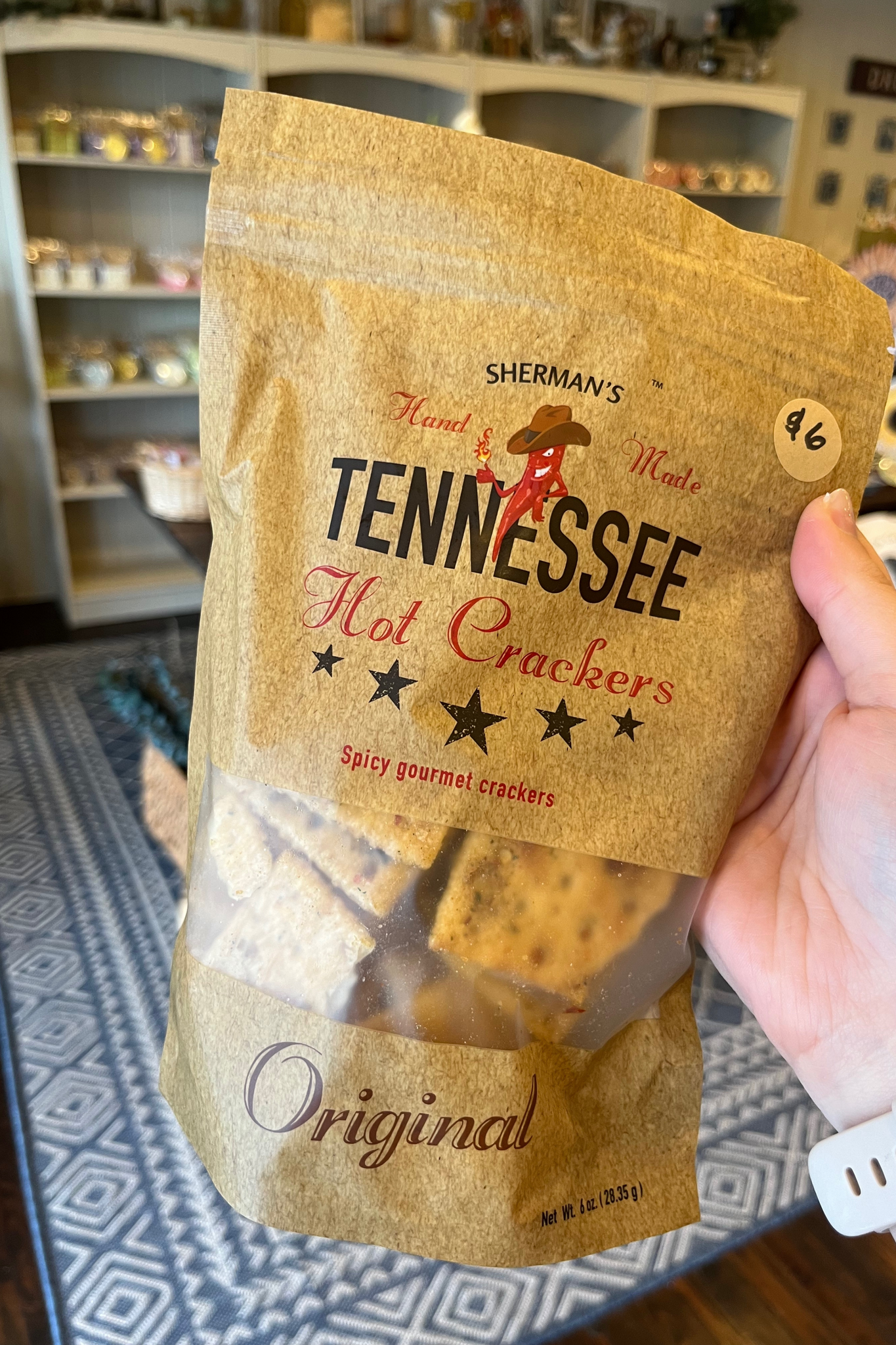 Sherman's Original Flavor Tennessee Hot Crackers