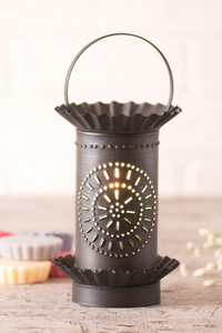 Mini Wax Warmer with Chisel Design in Kettle Black