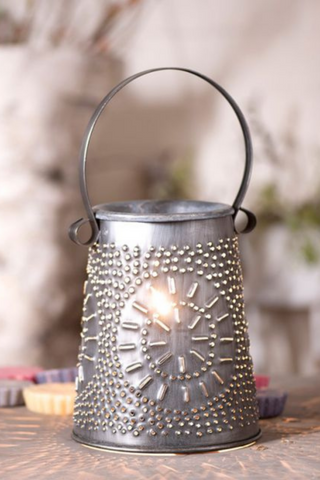 Starburst Wax Melter in Weathered Zinc – Meredith Bay Candle Co