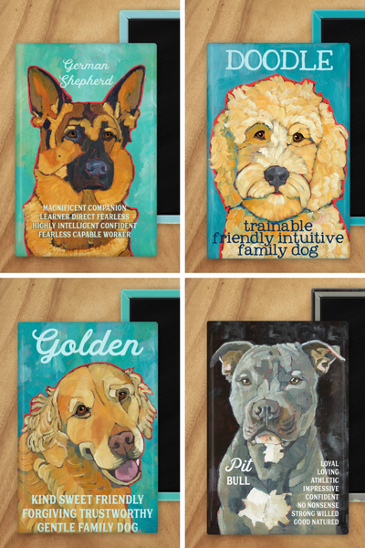 Dog Breed Magnet