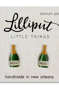 Champagne Stud Earrings